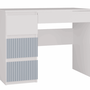 Biurko Mijas LEWE ARTESO BLUE Niebieski