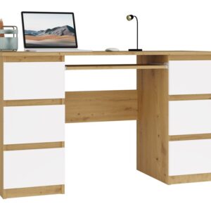 Biurko Kuba KUBA DĄB ARTISAN BIEL